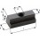 Ecrou pour rainures en T, modèle long, d x rainure en T : M10 x 12, Cote a 11,7 mm, Cote e 18 mm, Cote l : 36 mm, Cote h : 14 mm, Cote k : 7 mm