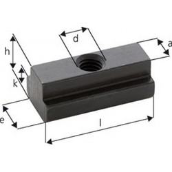 Tasseau DIN508L M20x22mm FORMAT 1 PCS