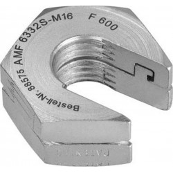 Ecrou à serrage rapide sans embase, Filetage : M20, Cote s/plats 41 mm, Hauteur 22,0 mm, Poids : 85 g