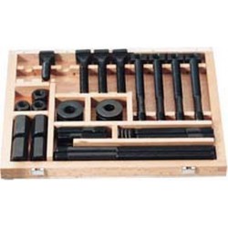 Jeu de vis de serrage pour rainures en T, d x rainure en T : M14 x 16 mm