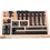 Jeu de vis de serrage pour rainures en T, d x rainure en T : M16 x 18 mm