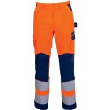 Pantalon HV, MG, Taille 56, orange fluo/bleu