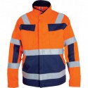 Veste HV,MG, Taille S (46/48),orange fluo/bleu