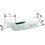 Bride contre-coudée, Larg. de fente : 22 mm, Long. totale 160 mm, Pour vis M20/M22, a : 30 mm, b2 : 60 mm, b3 : 30 mm, e1 : 50 mm