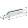 Bride de serrage DIN6315B 14x160mm FORMAT 1 PCS