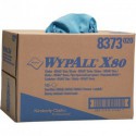 Serviette Papier WYPALL X80 31x42cm bleu Box a 160Tü.