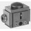 Accessoire pour bride de serrage : vérin, Réglage en hauteur h-H : 100-125 mm, Long. 125 mm, Larg. : 115 mm, OC : 14 mm, H/tr* : 1,16 mm