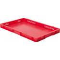 Conteneur de transport gerbable TK600/50-0, rouge