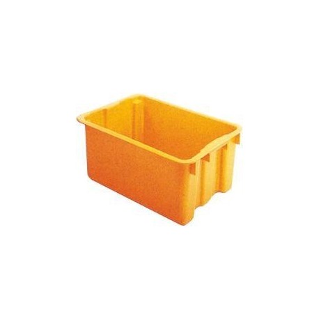 Bac rangement 45 l 600x400x250 mm jaune