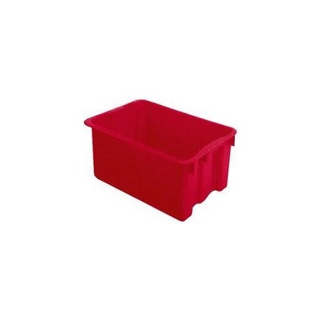Bac rangement 45 l 600x400x250 mm rouge