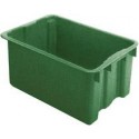 Bac rangement 45 l 600x400x250 mm vert
