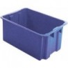 Bac rangement 60 l 650x450x280 mm bleu
