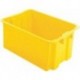 Bac rangement 60 l 650x450x280 mm jaune