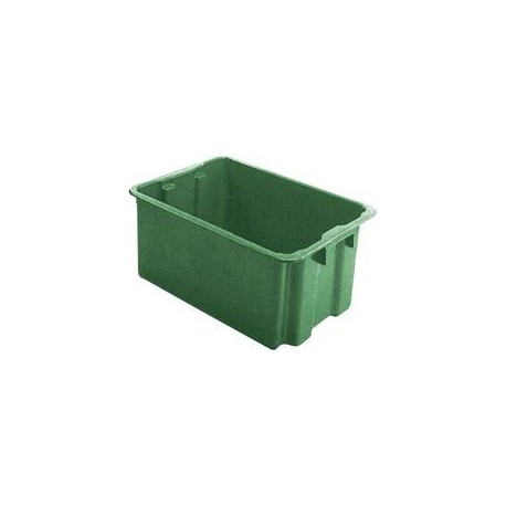 Bac rangement 60 l 650x450x280 mm vert
