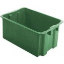 Bac rangement 60 l 650x450x280 mm vert