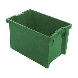 Bac rangement 65 l 600x400x350 mm vert
