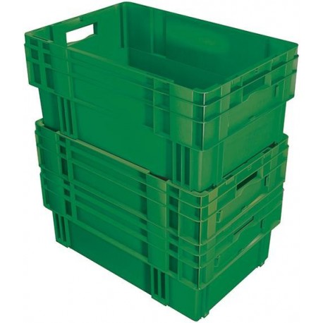 Bac rangement DTK 600x400x270 mm vert (Par 2)