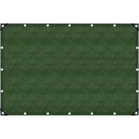 Bache oliv 3x5m UV-stabilis. oiellet 50 cm