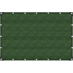 Bache oliv 5x6m UV-stabilis. oiellet 50 cm