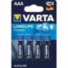 Batterie LONGLIFE Power AAA Micro, 4pcs Bli.Varta