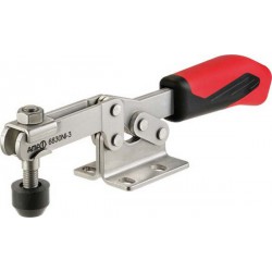 Dispositif de serrage horizontal à embase horizontale type 6830 NI, Taille : 2, Force de rétention F1 1,0 kN, Force de rétention F2 1,2 kN