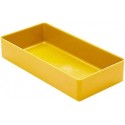 Boite rangement 198x99x40 mm jaune