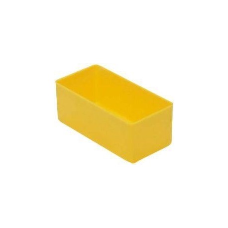 Boite rangement 99x49x40 mm jaune