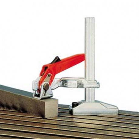 Bride à serrage rapide BS « sauterelle rapide », Taille : 5, Hauteur de serrage 240 mm, Portée 140 mm, Glissière : 30,0 x 15,0 mm, Force serrage : 10000 N