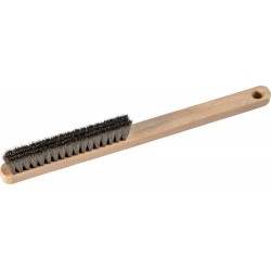 Brosse bougie V4A ondulé 4-rangés 01mm ZEINTRA