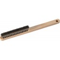 Brosse bougie V4A ondulé 4-rangés 01mm ZEINTRA