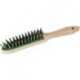 Brosse à main CrNiMo lisse 4 rangs 0,3mm ZEINTRA 1 PCS