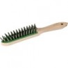 Brosse à main CrNiMo lisse 4 rangs 0,3mm ZEINTRA 1 PCS
