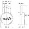 Cadenas Noke Bluetooth 6110