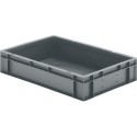 Caisse de transport 600x400x120 mm gris