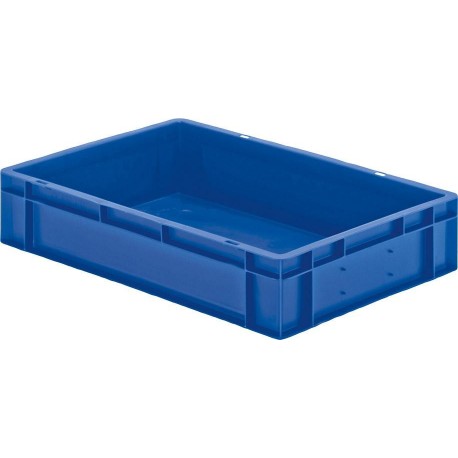 Caisse de transport 600x400x120 mm bleu