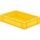 Caisse de transport 600x400x120 mm jaune