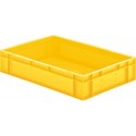 Caisse de transport 600x400x120 mm jaune