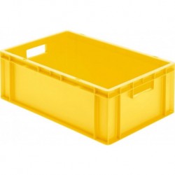 Caisse de transport 600x400x210 mm jaune