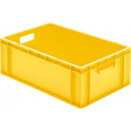 Caisse de transport 600x400x210 mm jaune