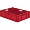 Caisse de transport 800x600x210 mm rouge