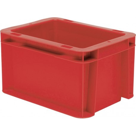 Caisse transport rouge 200x150x120mm fermé
