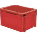 Caisse transport rouge 200x150x120mm fermé