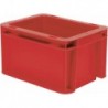 Caisse transport rouge 200x150x120mm fermé