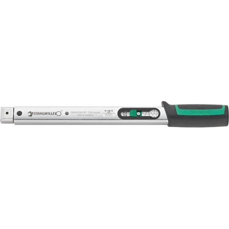 Cé dynamométrique 730/65Q 130-650Nm 14x18mmSTAHLWILLE