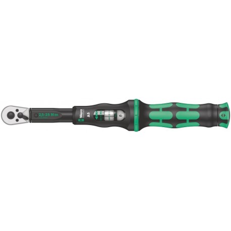 Cé dynamométrique Click-Torque 25-25Nm 1/4 Wera