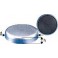 Aimant plat sans manchon taraudé, Ø d : 32 mm, Hauteur d'aimant h 7 mm, Force de maintien 80 N, Poids : 30 g