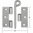 Charnière 58/60X90 BL 00058 619RI