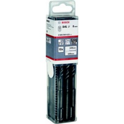 Lot de forets marteau SDS-plus-5, boîte grand format pour artisans, Ø : 6 mm, Long. hélice 100 mm, Long. totale 160 mm