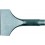 Burin SDS-plus avec douille de fixation SDS-plus, Modèle : Burin bêche, Larg. : 40 mm, Long. 250 mm