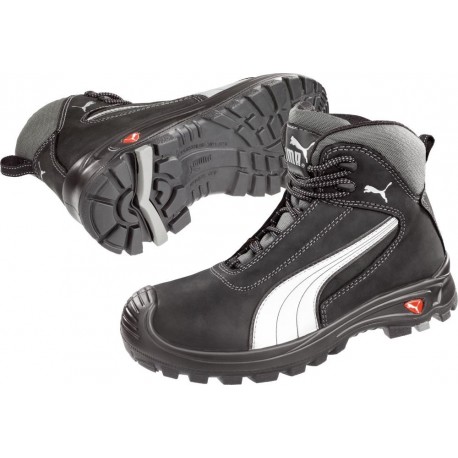 Chaussure de sécurité Haute 630210 S3 Taille 48 noir/silber Puma